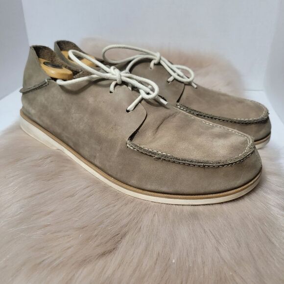 Olukai Hookai Brown Leather Men's 10.5 M - Picture 1 of 8